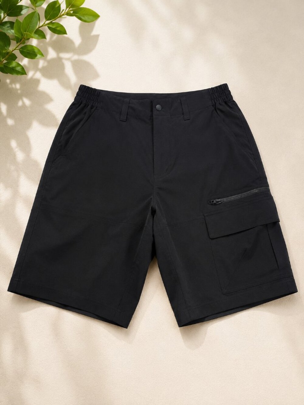 TACVASEN Men's Black Tactical Cargo Shorts NWT - Size XL